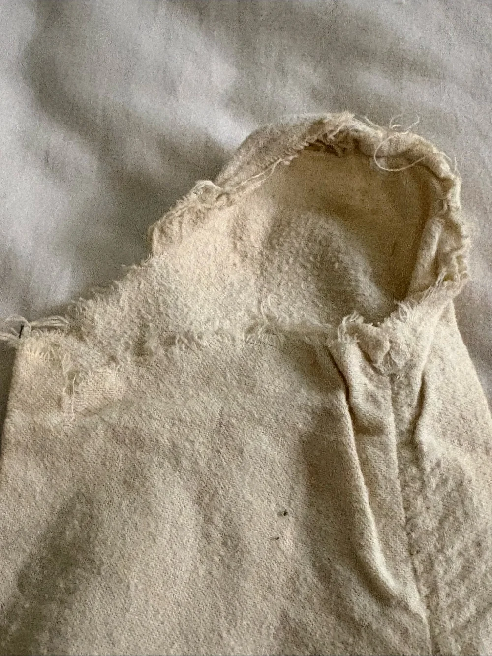 VTG 1940s Toddler One Piece Union Suit Cotton Gripper Snaps ASIS